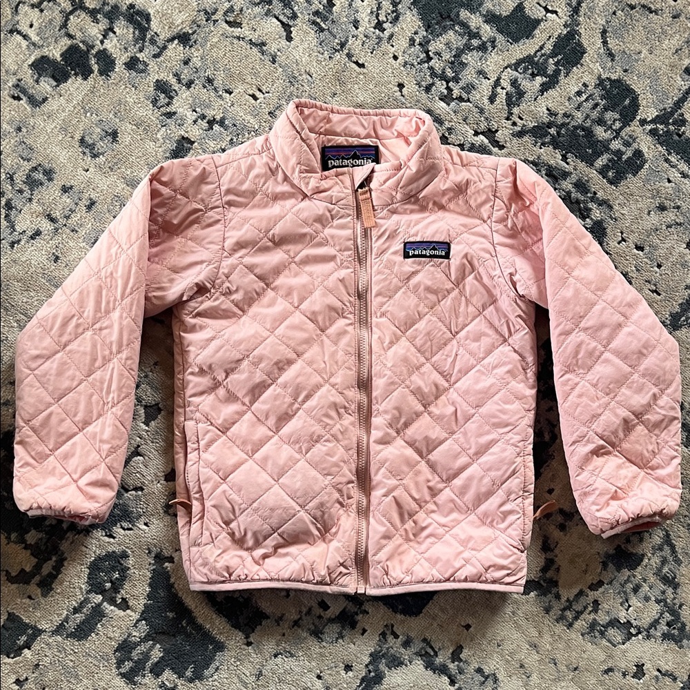 Patagonia Kids Light Pink Nano puffer